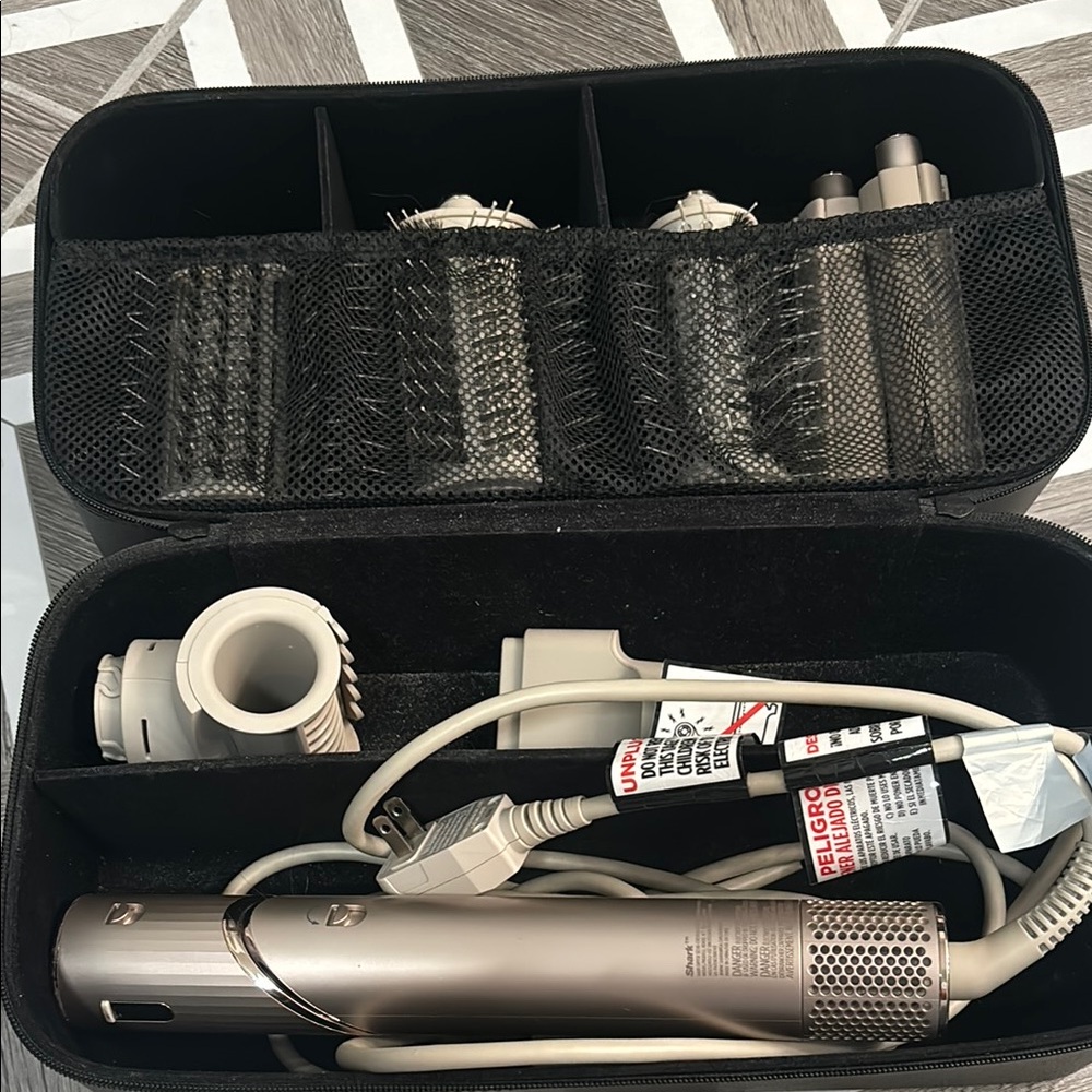 Shark Black Travel Case with Handle